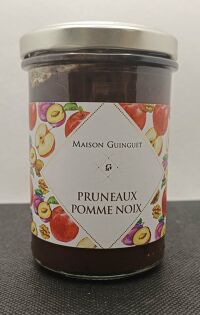 Confiture pruneaux pomme noix 230g